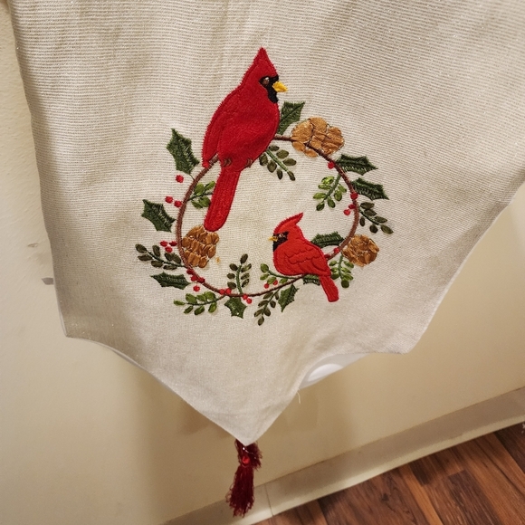 Runner Table cloth Christmas Decor 13"  x 96" - Picture 4 of 10